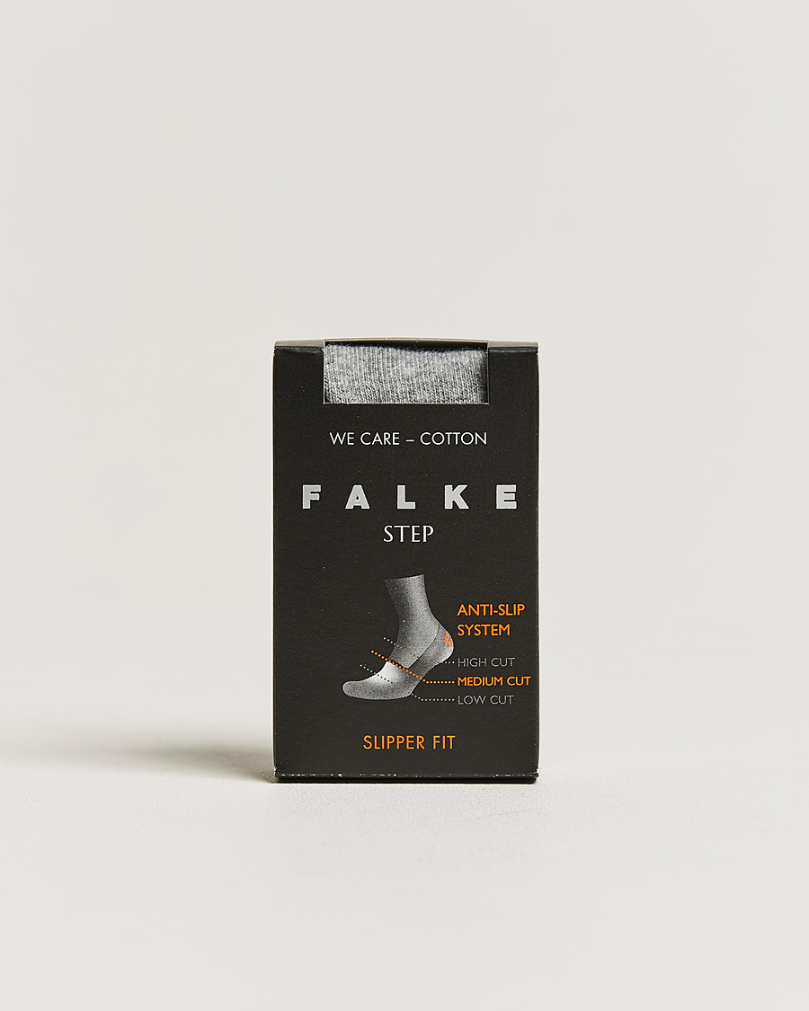 Men | Underwear & Socks | Falke | Step In Box Loafer Sock Grey