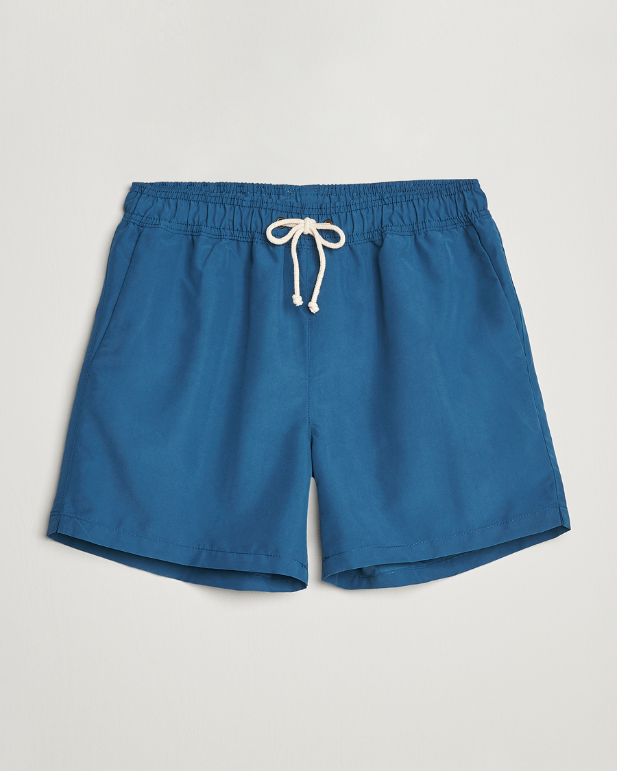 Men | Swimwear | Ripa Ripa | Plain Swimshorts Petrol Blue