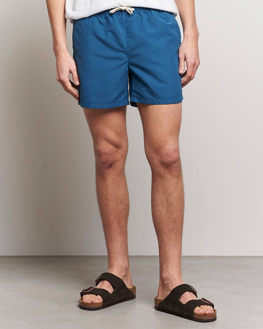 Men | Swimwear | Ripa Ripa | Plain Swimshorts Petrol Blue
