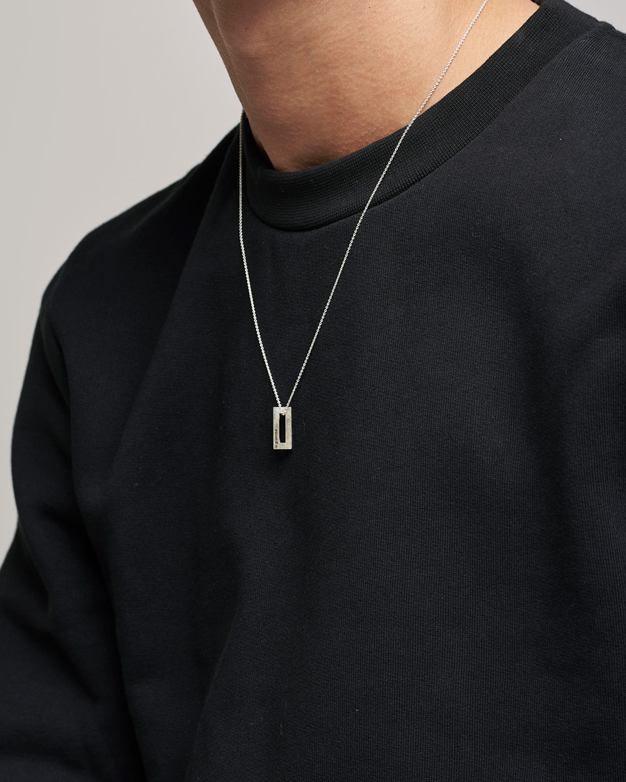Men | LE GRAMME Rectangular Necklace Le 1.5 Sterling Silver | LE GRAMME | Rectangular Necklace Le 1.5 Sterling Silver