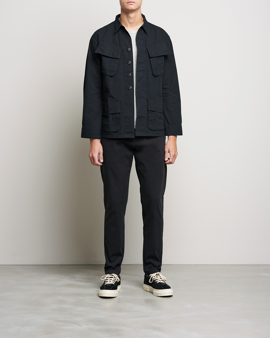 Men | Trousers | Dockers | Cotton Chino Tapered Black