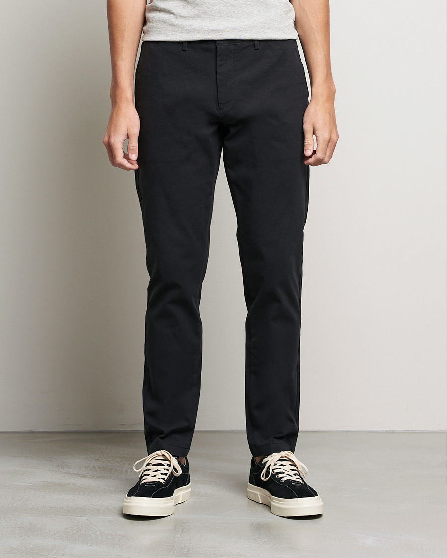 Men | Trousers | Dockers | Cotton Chino Tapered Black