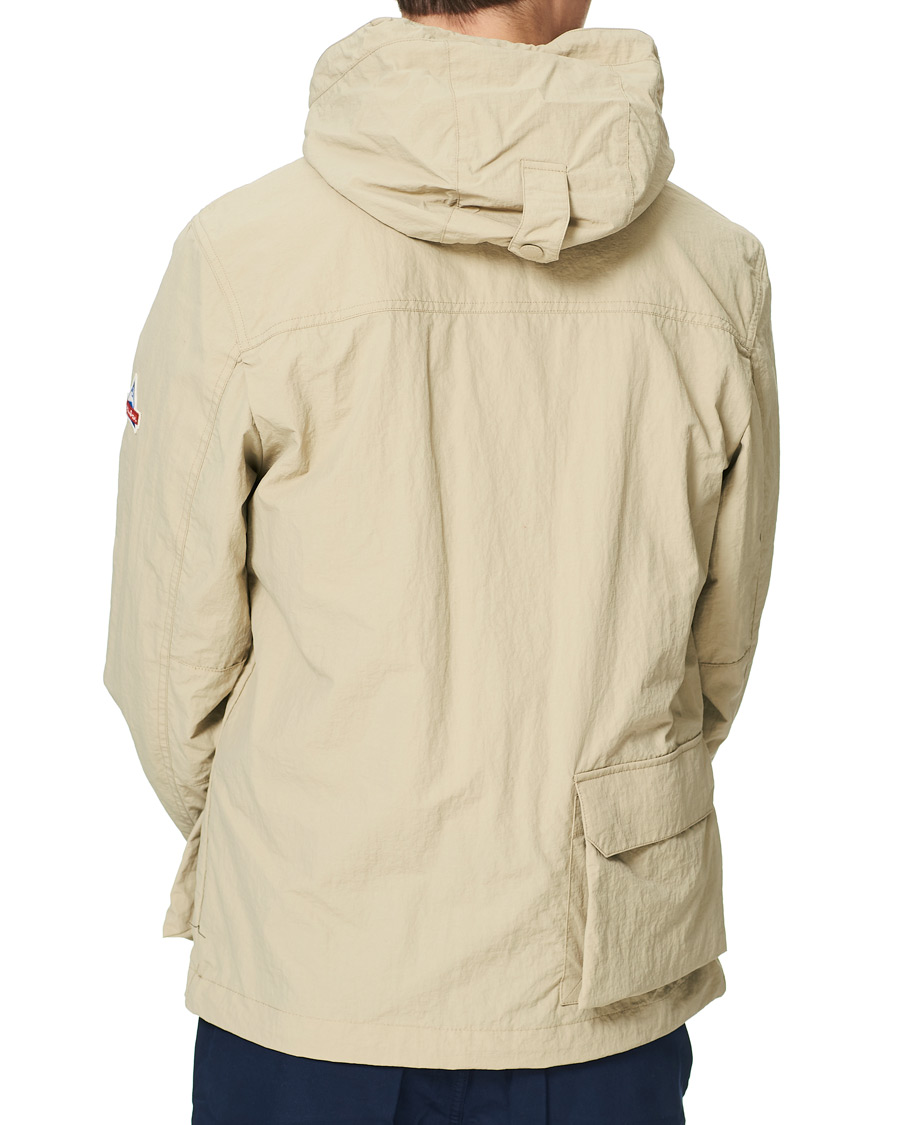 Men | Coats & Jackets | Holubar | Eureka Nylon Hooded Field Jacket Beige