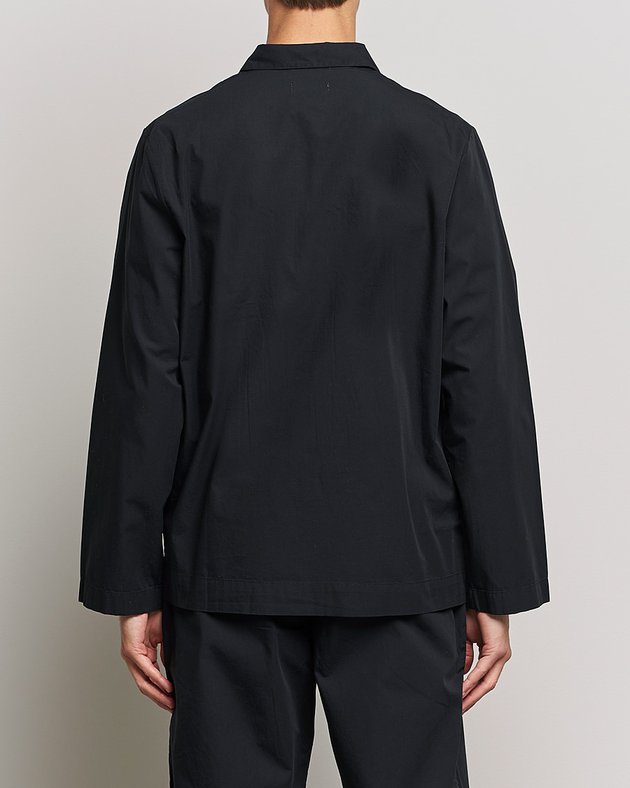 Men | Pyjamas & Robes | Tekla | Poplin Pyjama Shirt All Black
