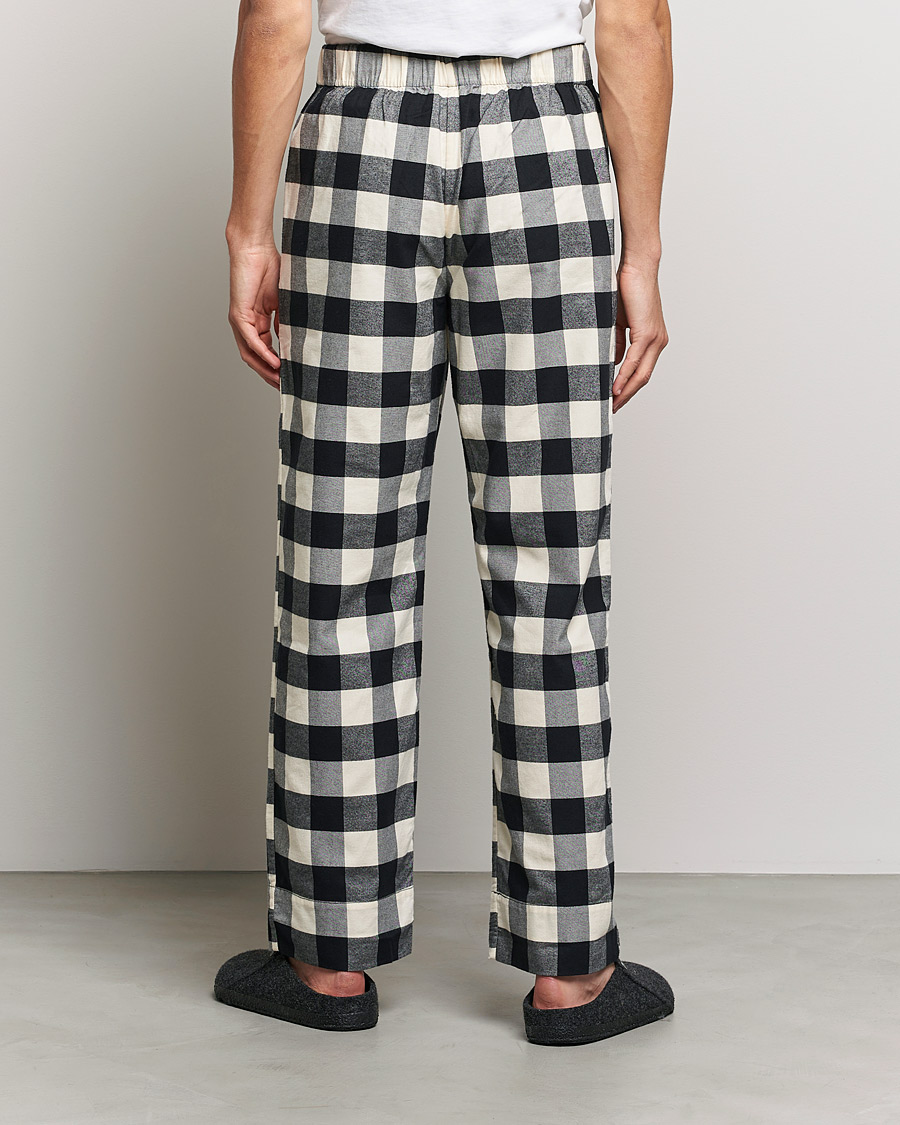 Men | Pyjamas & Robes | Tekla | Pyjama Pants Black Gingham