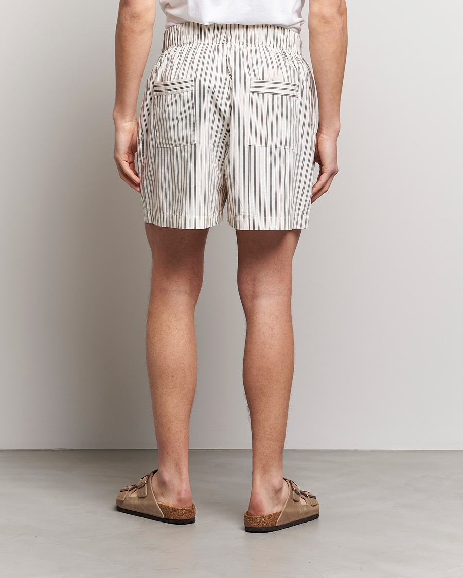 Men | Pyjamas & Robes | Tekla | Poplin Pyjama Shorts Hopper Stripes