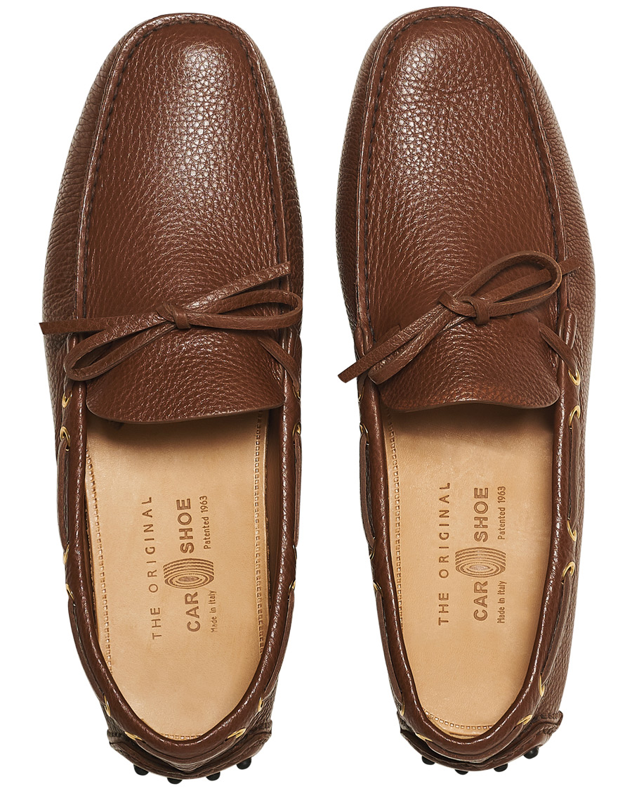 Men | Car Shoe Driver Moccasin Beige Calf | Car Shoe | Driver Moccasin Beige Calf