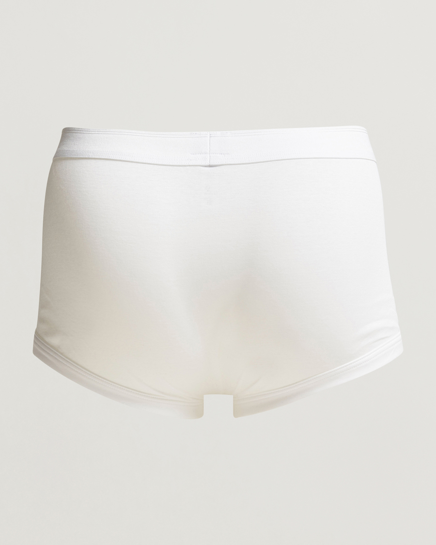 Men | Underwear & Socks | Zimmerli of Switzerland | Mercerized Cotton Boxer Briefs White