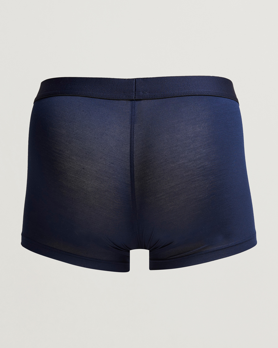 Men | Underwear & Socks | Zimmerli of Switzerland | Micro Modal Boxer Briefs Navy