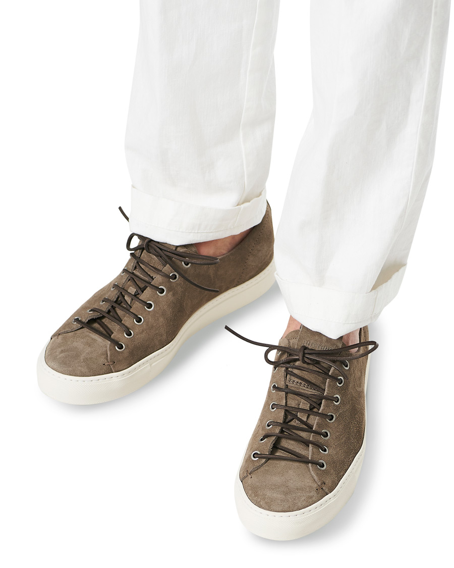 Men | Buttero Suede Sneaker Taupe | Buttero | Suede Sneaker Taupe