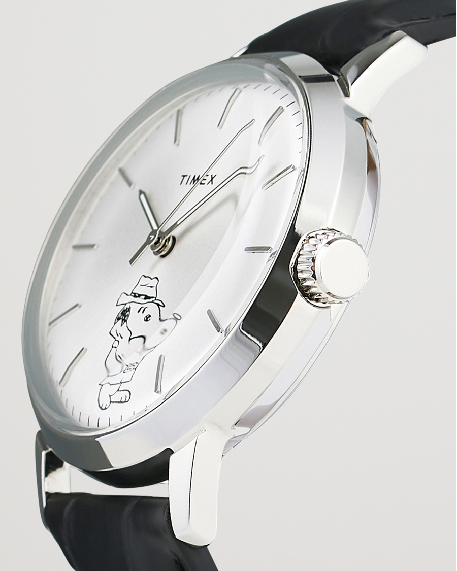 Men | Timex Marlin Automatic Snoopy Secret Agent 40mm Black | Timex | Marlin Automatic Snoopy Secret Agent 40mm Black