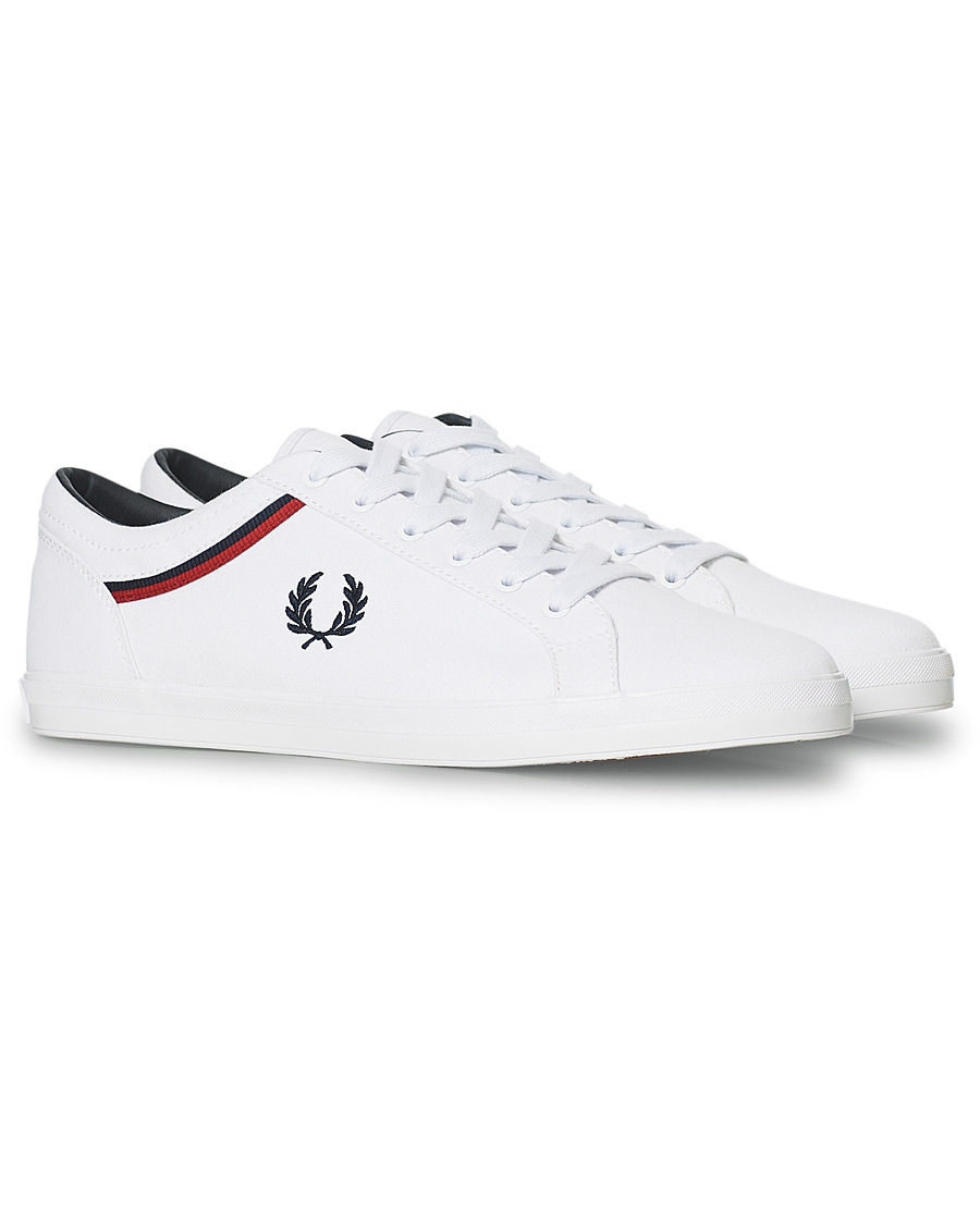 Men | Fred Perry Basewill Twill White | Fred Perry | Basewill Twill White