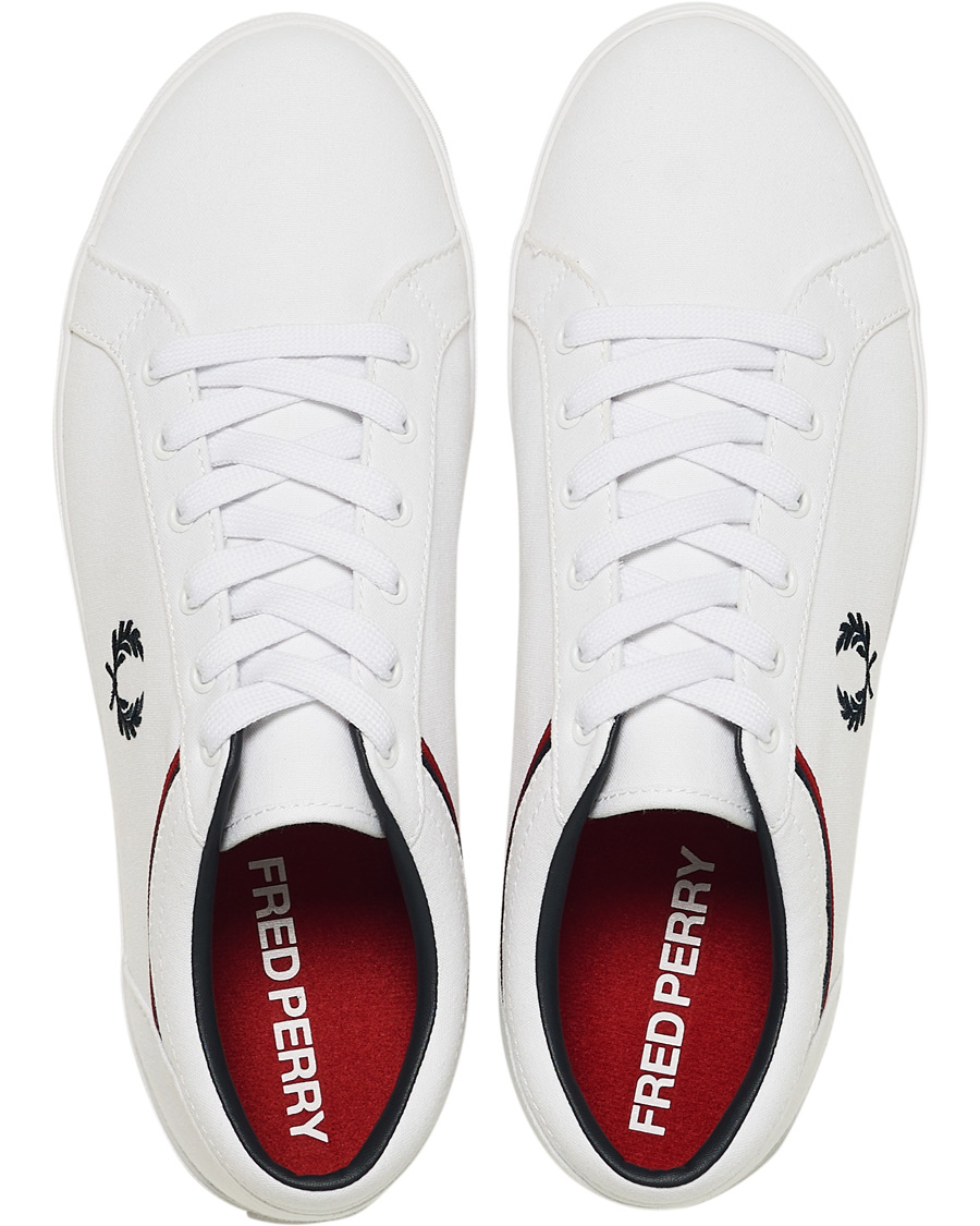 Men | Fred Perry Basewill Twill White | Fred Perry | Basewill Twill White