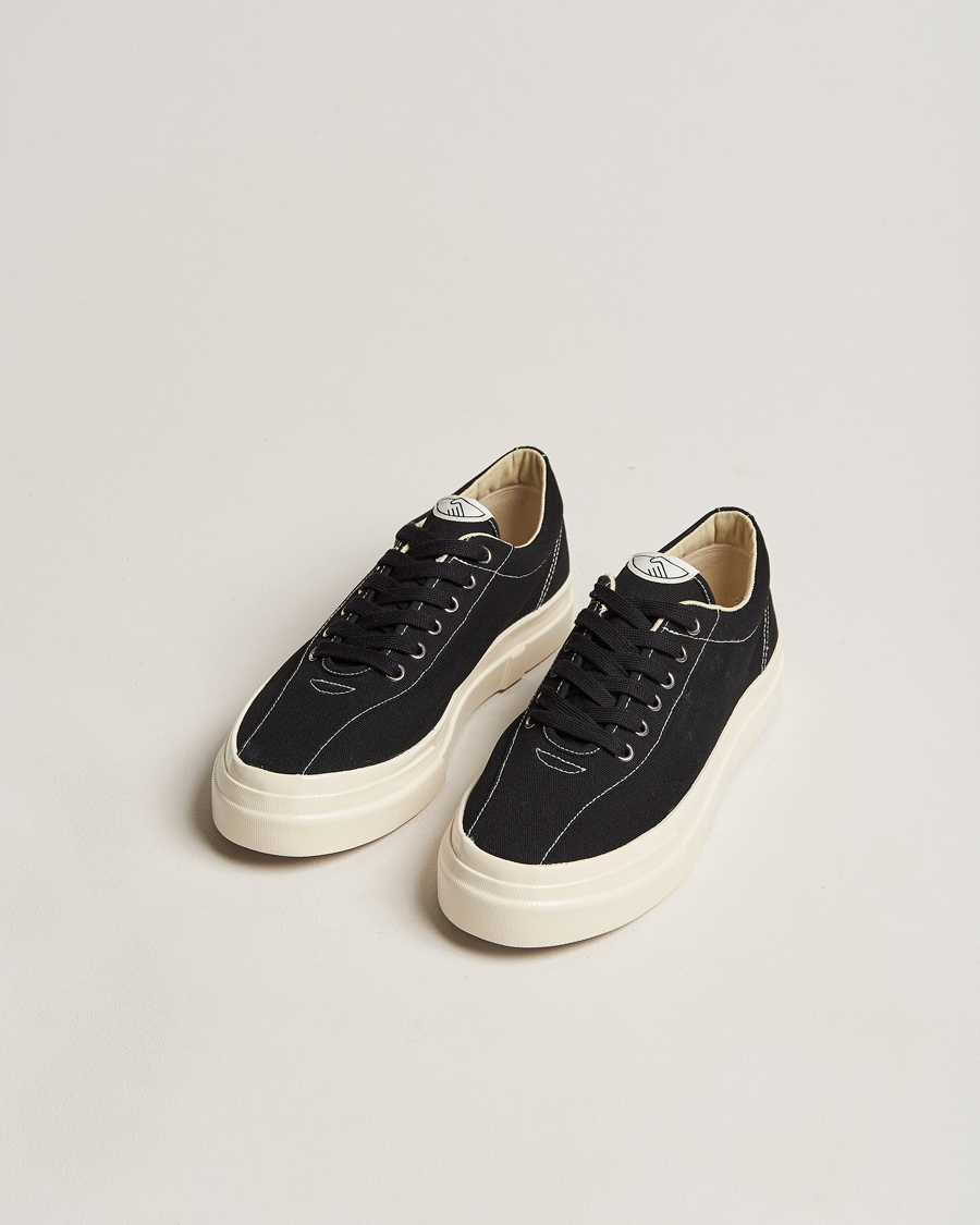 Men | Sneakers | Stepney Workers Club | Delllow Canvas Sneaker Black
