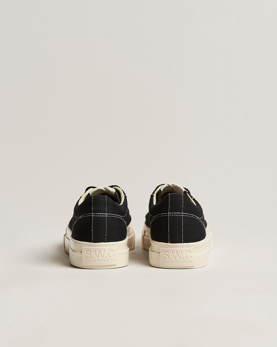 Men | Sneakers | Stepney Workers Club | Delllow Canvas Sneaker Black