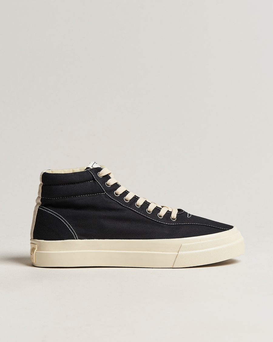 Men | Stepney Workers Club Varden High Top Canvas Sneaker Black | Stepney Workers Club | Varden High Top Canvas Sneaker Black