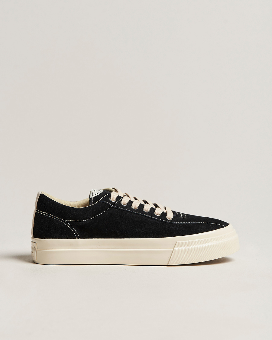 Men | Sneakers | Stepney Workers Club | Dellow Suede Sneaker Black/Ecru