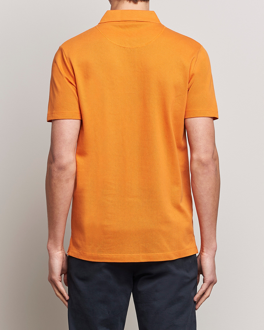 Men | Polo Shirts | Sunspel | Riviera Polo Shirt Flame Orange