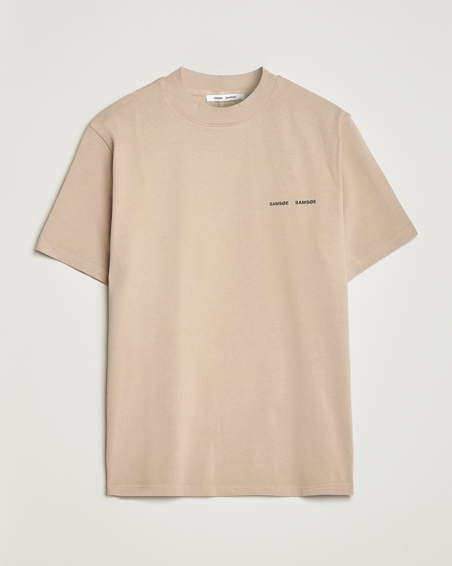 Men | T-Shirts | Samsøe Samsøe | Norsbro Organic Cotton Tee Pure Cashmere
