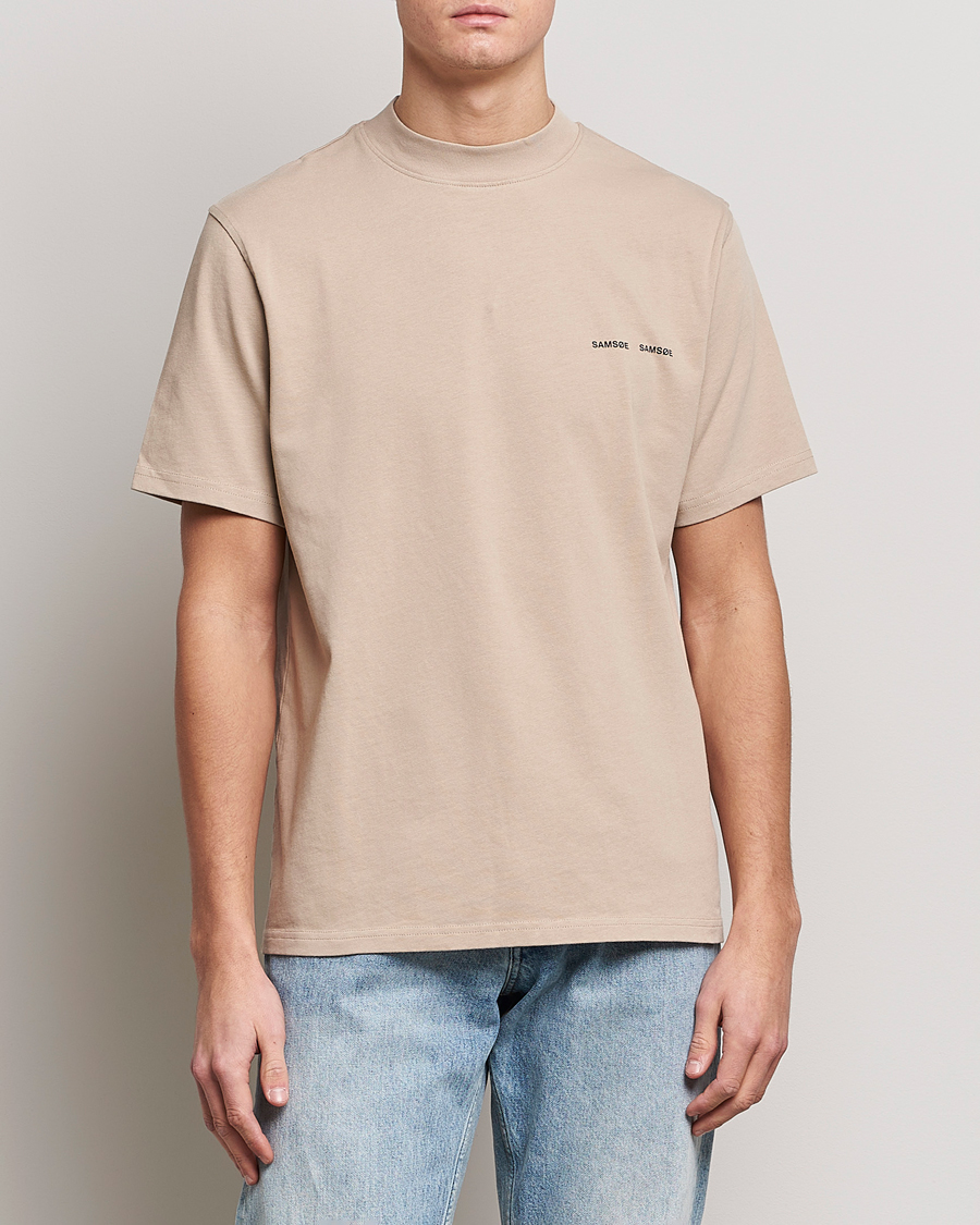 Men | T-Shirts | Samsøe Samsøe | Norsbro Organic Cotton Tee Pure Cashmere