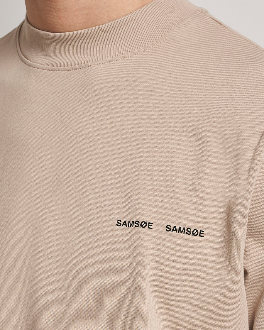 Men | T-Shirts | Samsøe Samsøe | Norsbro Organic Cotton Tee Pure Cashmere