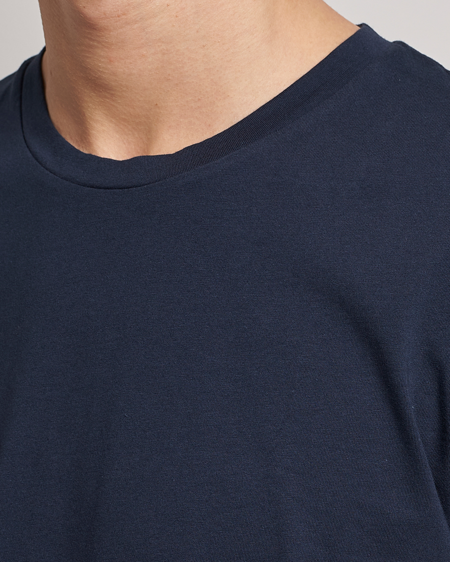 Men | T-Shirts | Samsøe Samsøe | Kronos Crew Neck Tee Total Eclipse