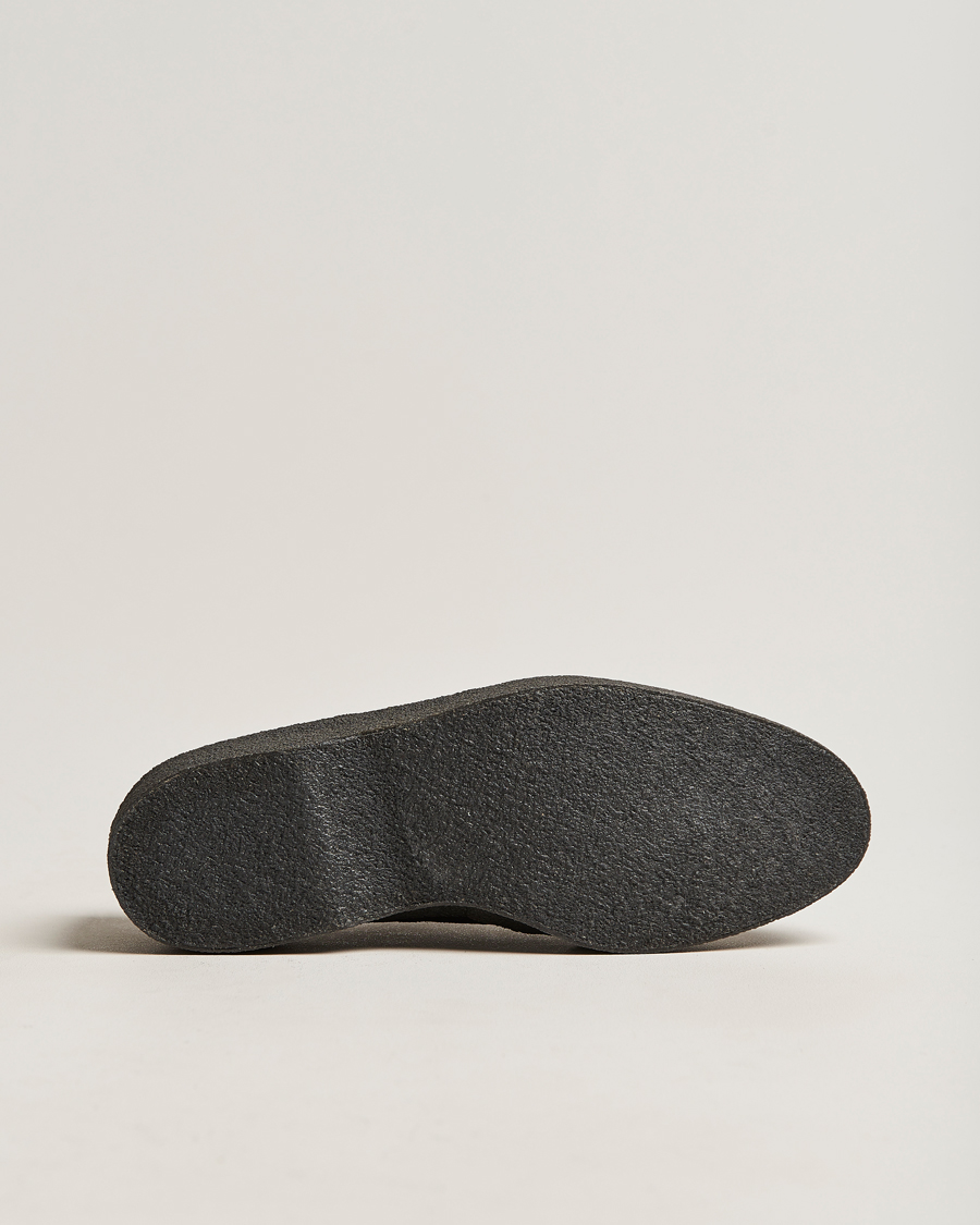 Men | Derby Shoes | Sanders | Gibson Lo Top Derby Black Suede