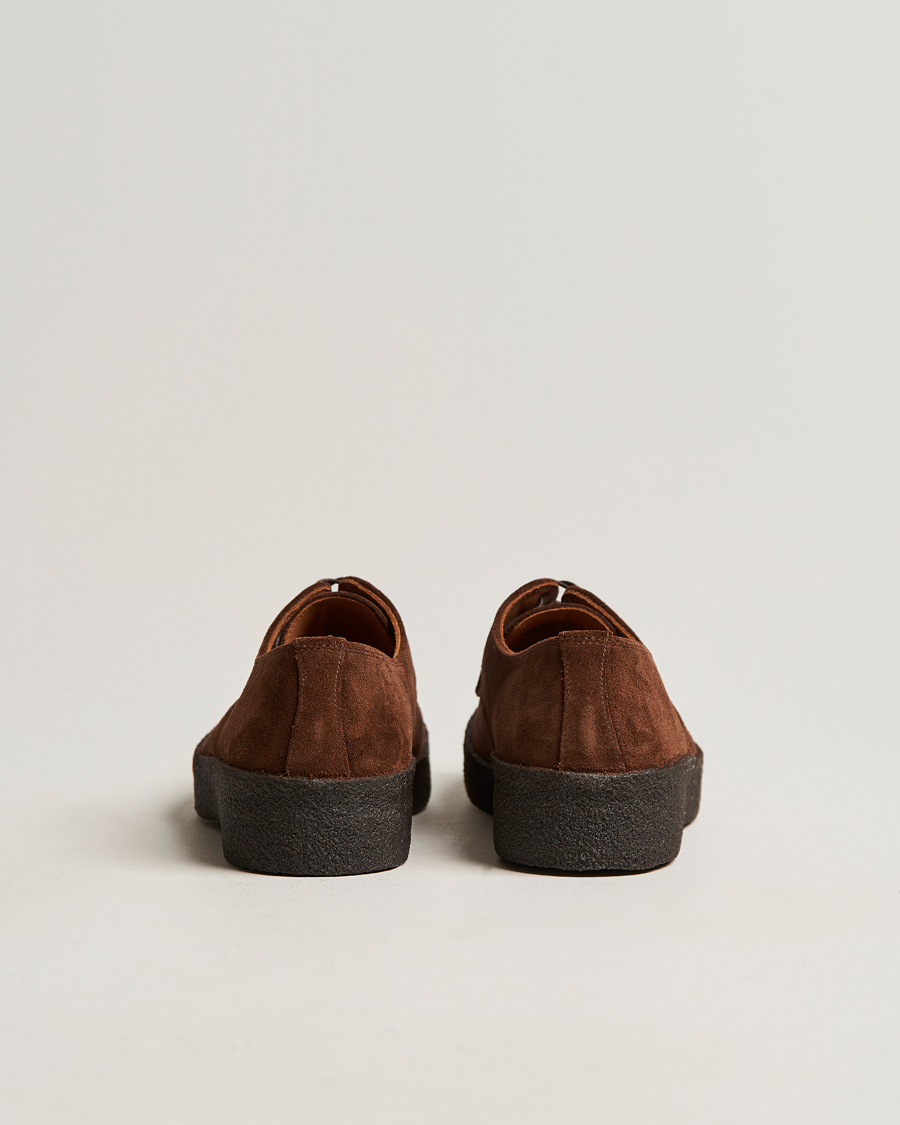 Men | Derby Shoes | Sanders | Gibson Lo Top Derby Polo Snuff Suede