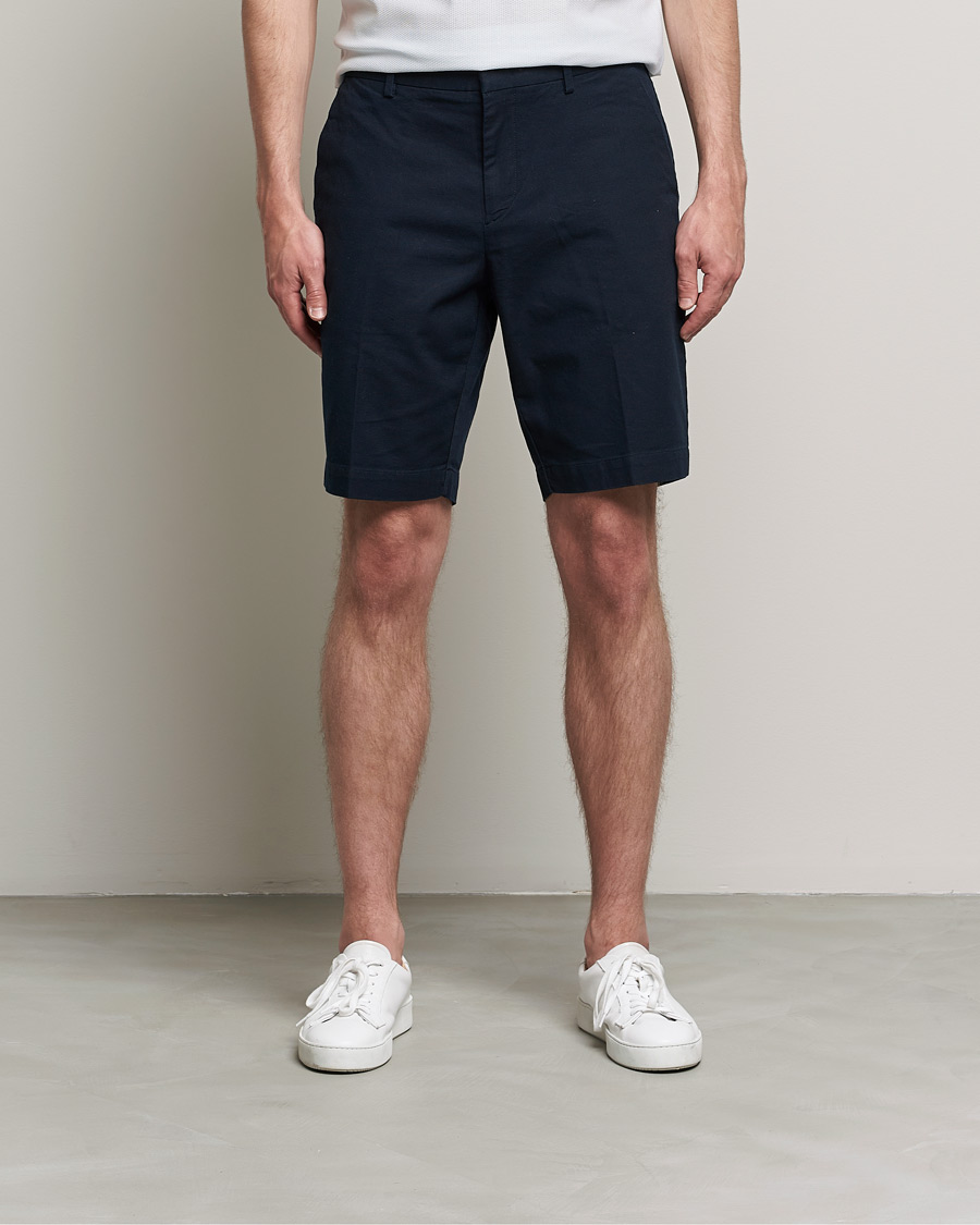 Men | Shorts | BOSS BLACK | BOSS Slice Chino Shorts Dark Blue