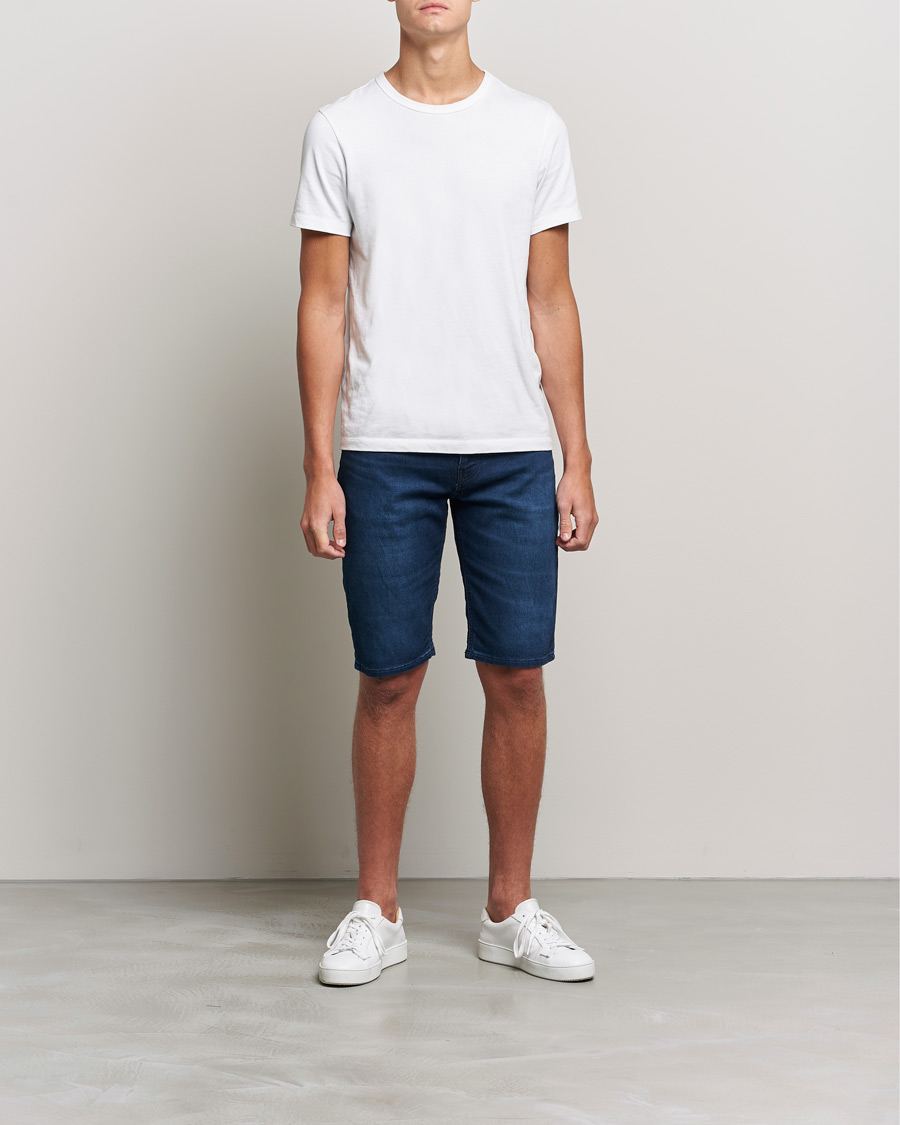 Men | Shorts | BOSS ORANGE | BOSS Casual Taber Denim Shorts Navy