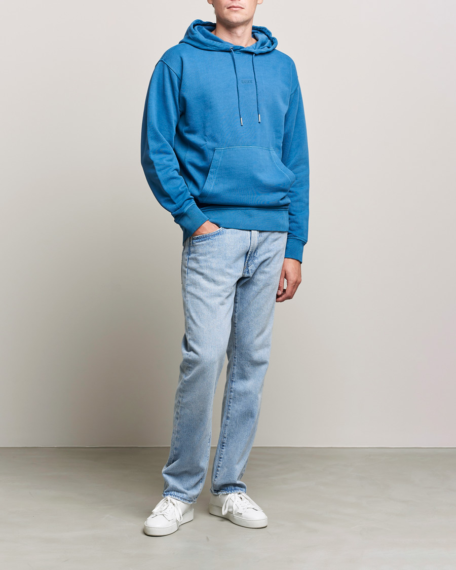 Men | Sweaters & Knitwear | BOSS ORANGE | BOSS Casual Wefadehoody Hoodie Medium Blue