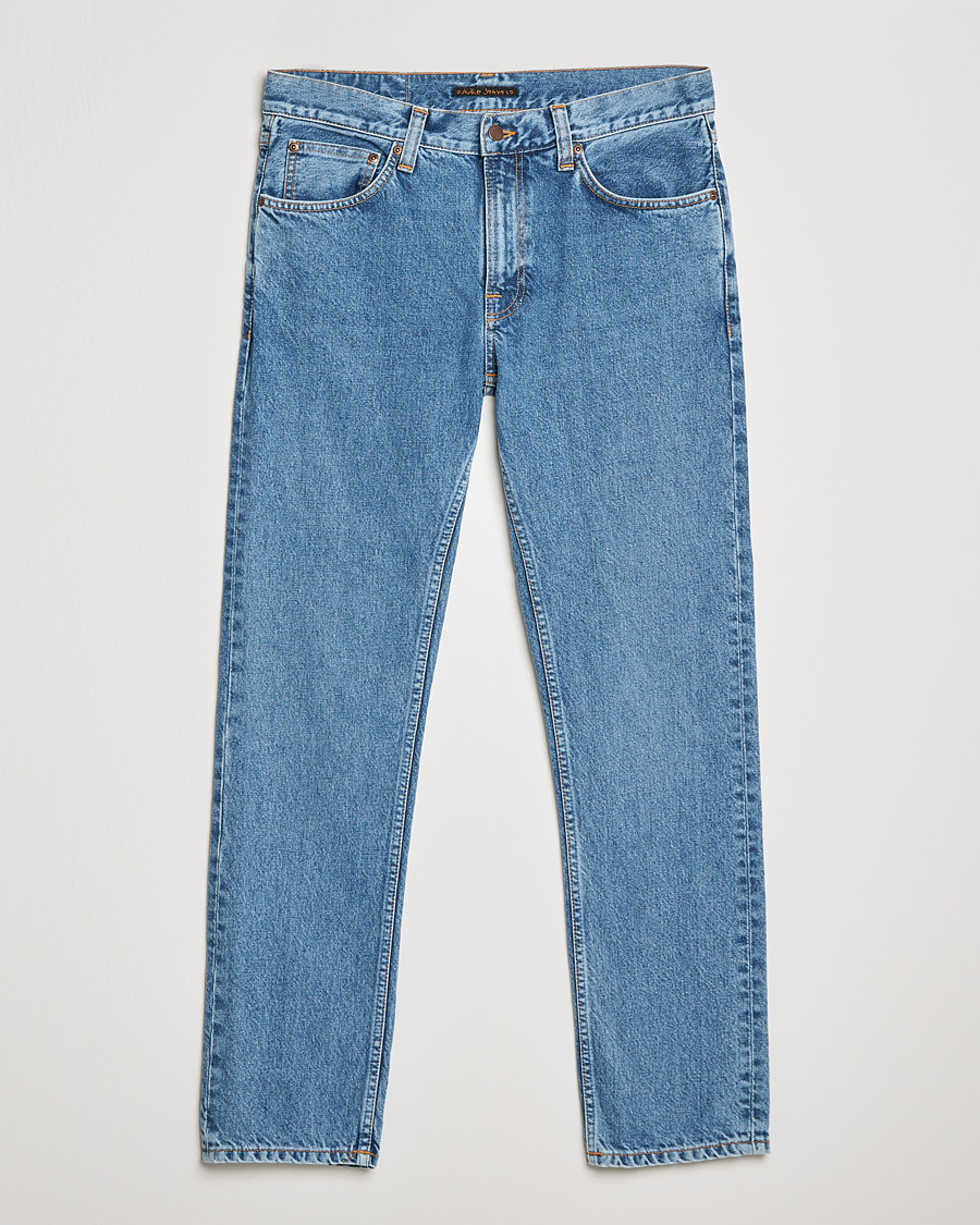 Men | Jeans | Nudie Jeans | Gritty Jackson Jeans Blue Zizzou
