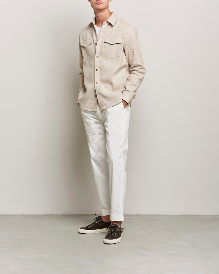 Men | Shirts | Tiger of Sweden | Arnoup Overshirt Feather