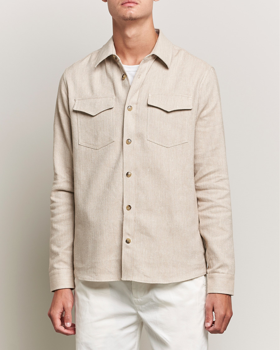 Men | Shirts | Tiger of Sweden | Arnoup Overshirt Feather