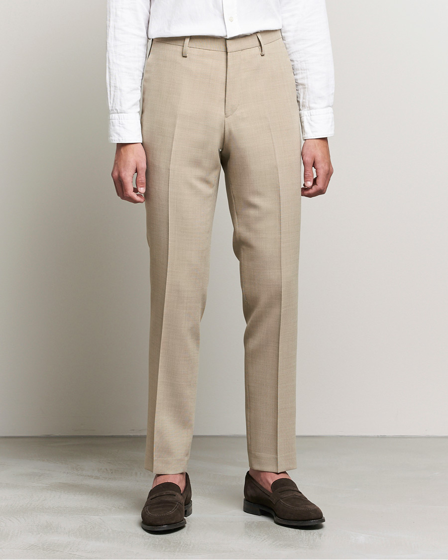 Men | Trousers | Tiger of Sweden | Thodd Pants Light Beige