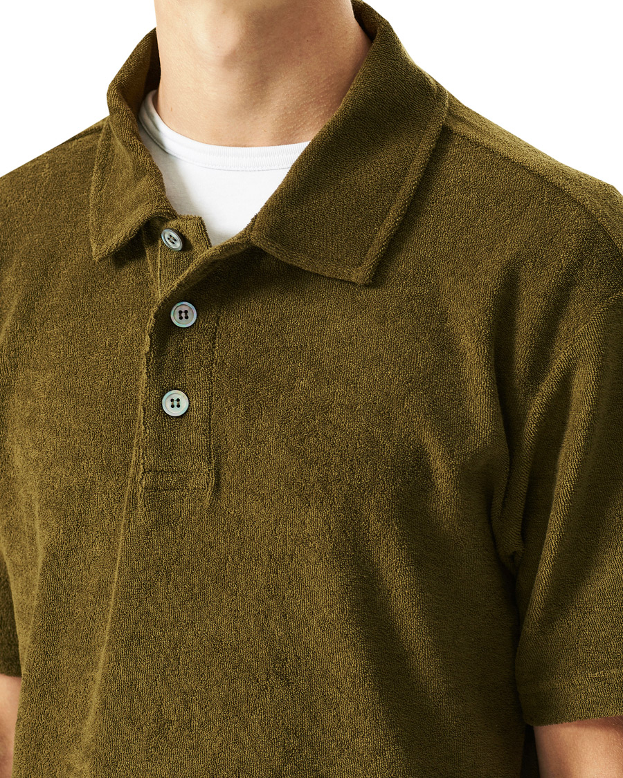 Men | Polo Shirts | NN07 | Joey Terry Polo Dark Olive