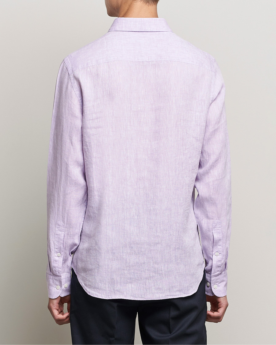 Men | Shirts | J.Lindeberg | Linen Melange Slim Shirt Rhapsody