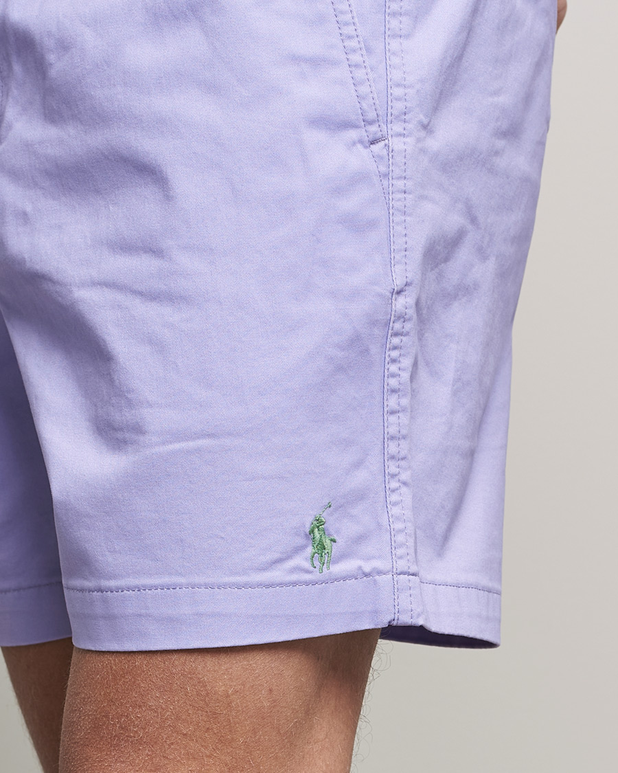 Men | Shorts | Polo Ralph Lauren | Prepster Twill Drawstring Shorts Sky Lavender