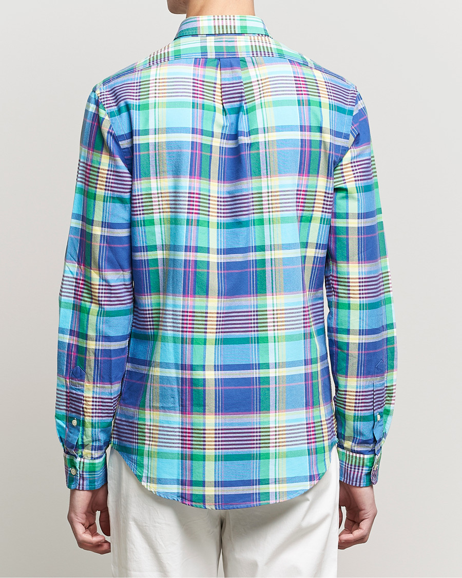 Men | Shirts | Polo Ralph Lauren | Slim Fit Oxford Madras Checked Shirt Multi