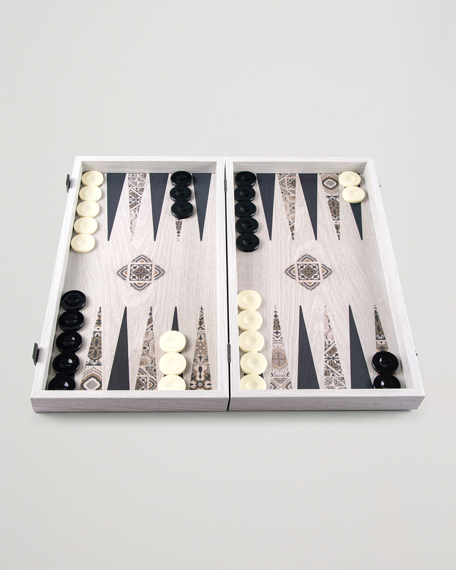 Men | Games | Manopoulos | Wooden Creative Moroccan Mosaic Backgammon