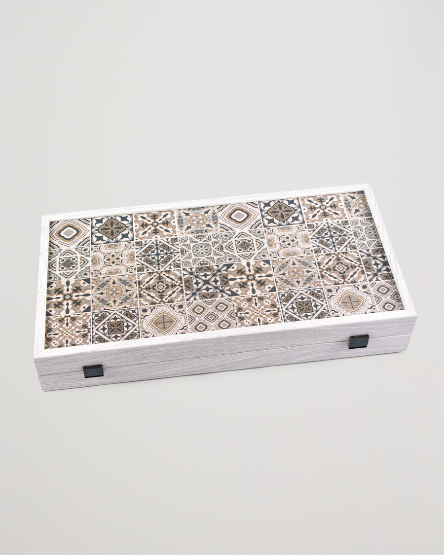 Men | Games | Manopoulos | Wooden Creative Moroccan Mosaic Backgammon