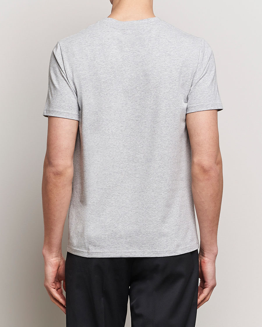 Men | T-Shirts | Filippa K | Soft Lycra Tee Light Grey Melange