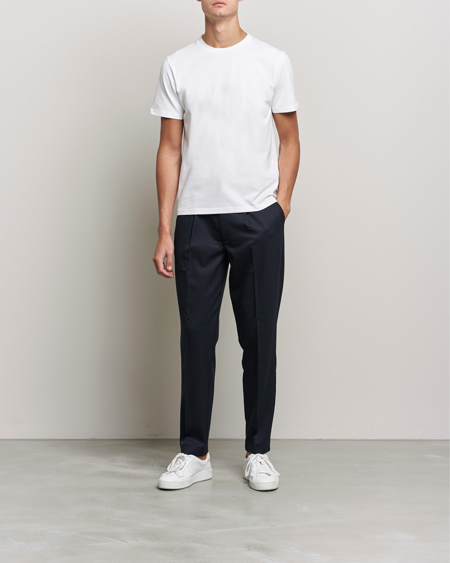 Men | T-Shirts | Filippa K | Stretch Cotton Tee White