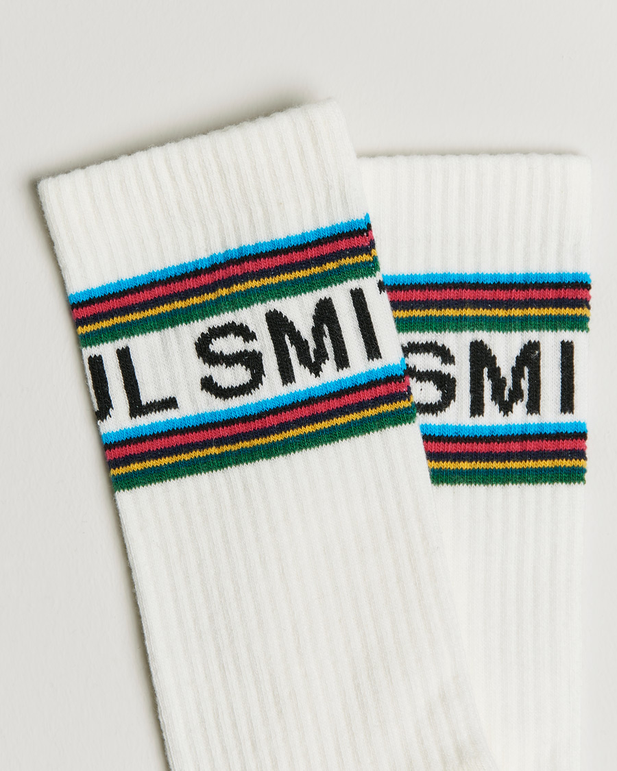 Men | Underwear & Socks | PS Paul Smith | Cotton Paul Socks White