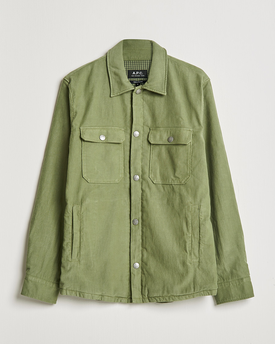 Men | Coats & Jackets | A.P.C. | Alex Padded Jacket Light Khaki