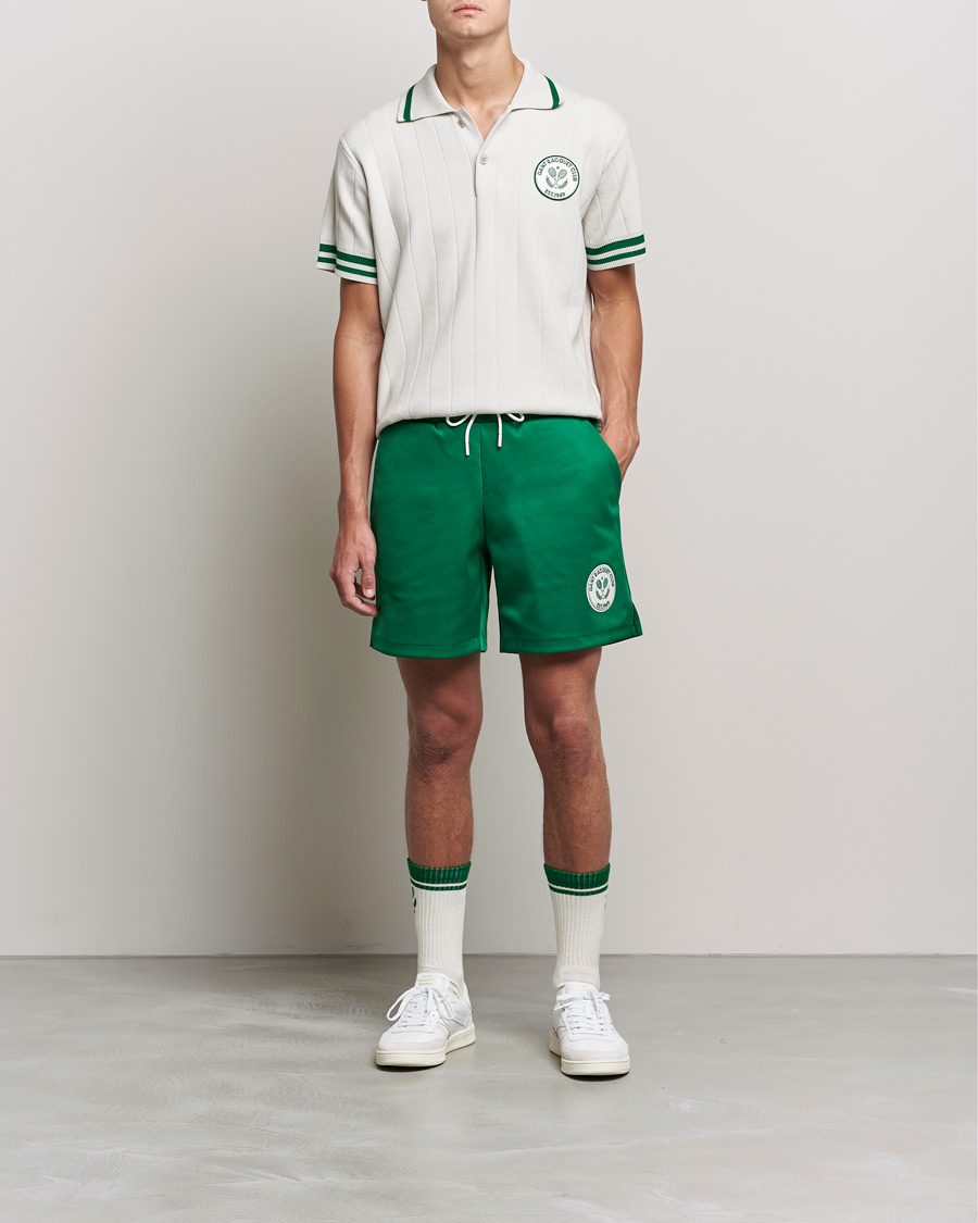 Men | Polo Shirts | GANT | Raquet Club Knitted Polo Creme