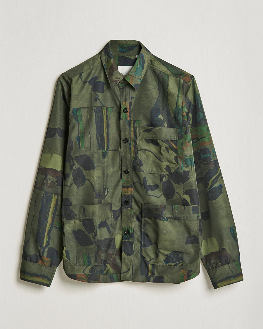 Men | Shirts | Paul Smith | Modern Overshirt Green