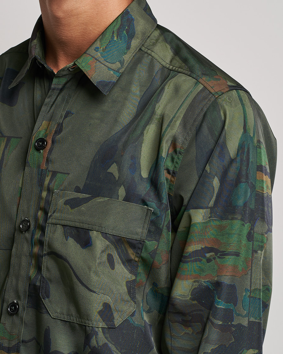 Men | Shirts | Paul Smith | Modern Overshirt Green