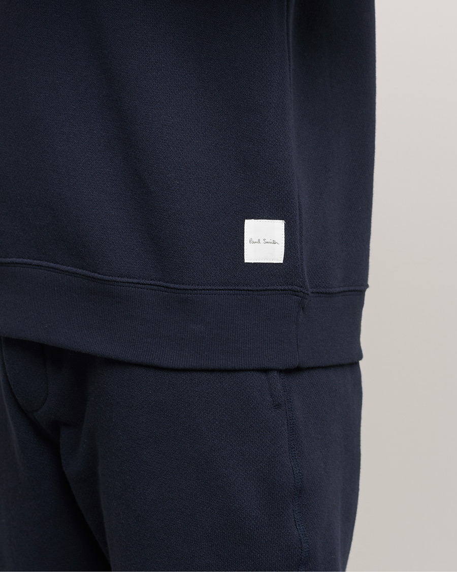 Men | Paul Smith Long Sleeve Cotton Top Navy | Paul Smith | Long Sleeve Cotton Top Navy