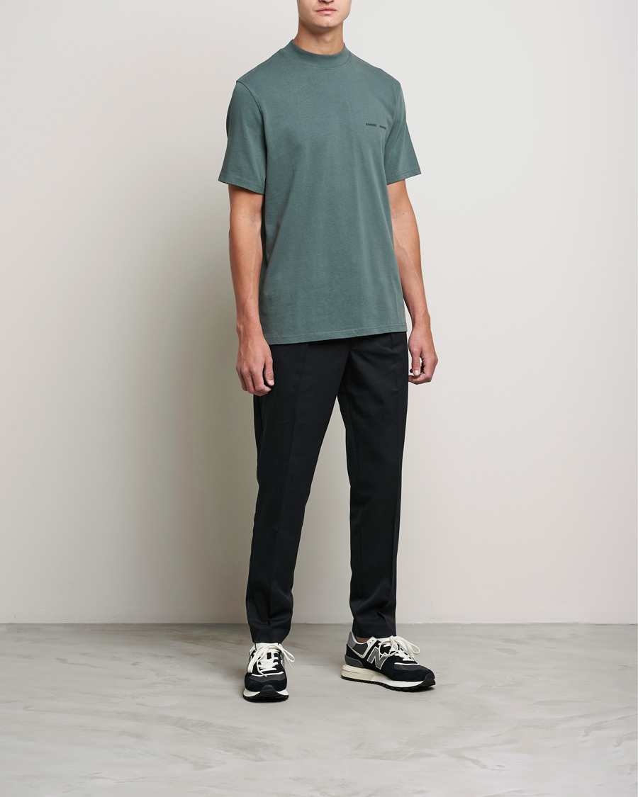 Men | T-Shirts | Samsøe Samsøe | Samsøe & Samsøe Norsbro T-shirt Balsam Green